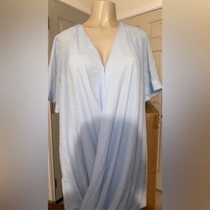 Topshop override drape dress